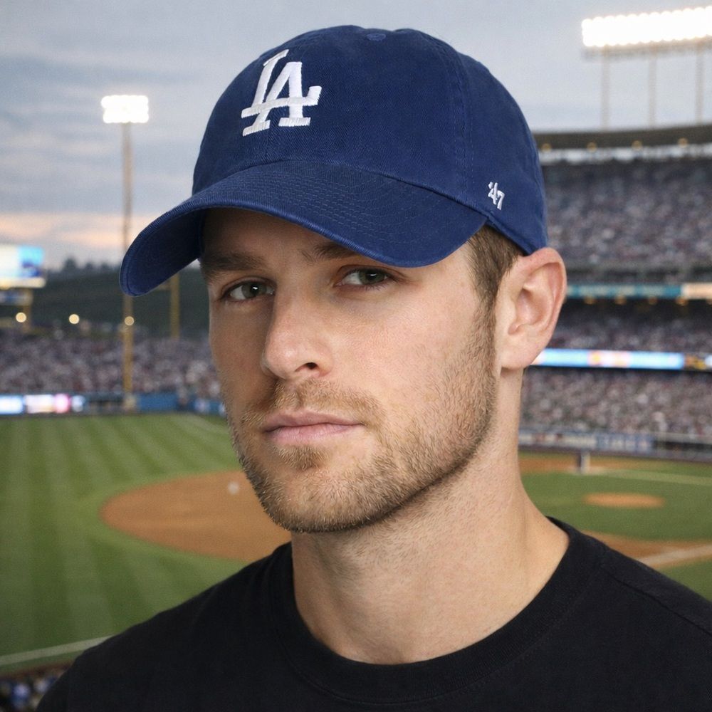 ‘47 Brand LA Dodgers Blue Adjustable Classic Baseball Cap Unisex